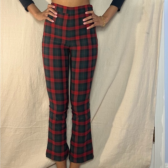 Stretchy plaid pants from Urban Outfitters - Picture 1 of 4